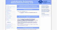 Desktop Screenshot of cad-dieren.be